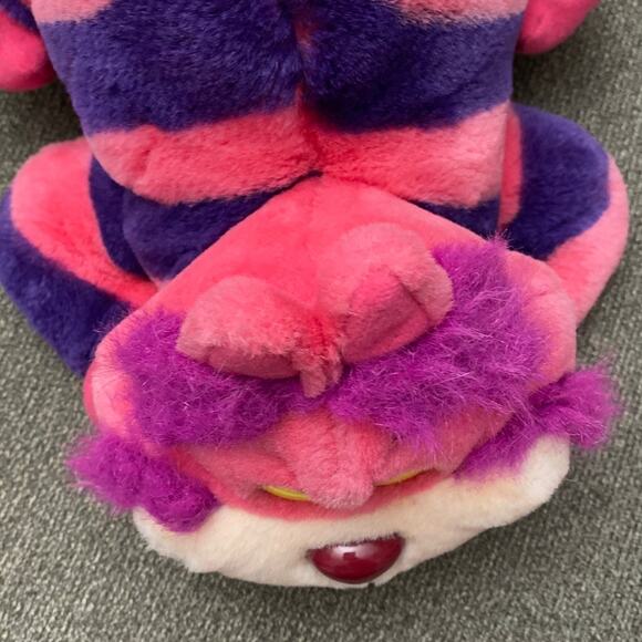Walt Disney World Cheshire Cat Alice In Wonderland Disneyland 17" Pink Plush Cat - Picture 5 of 10